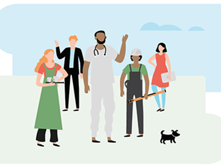 Illustrasjon arbeidsliv